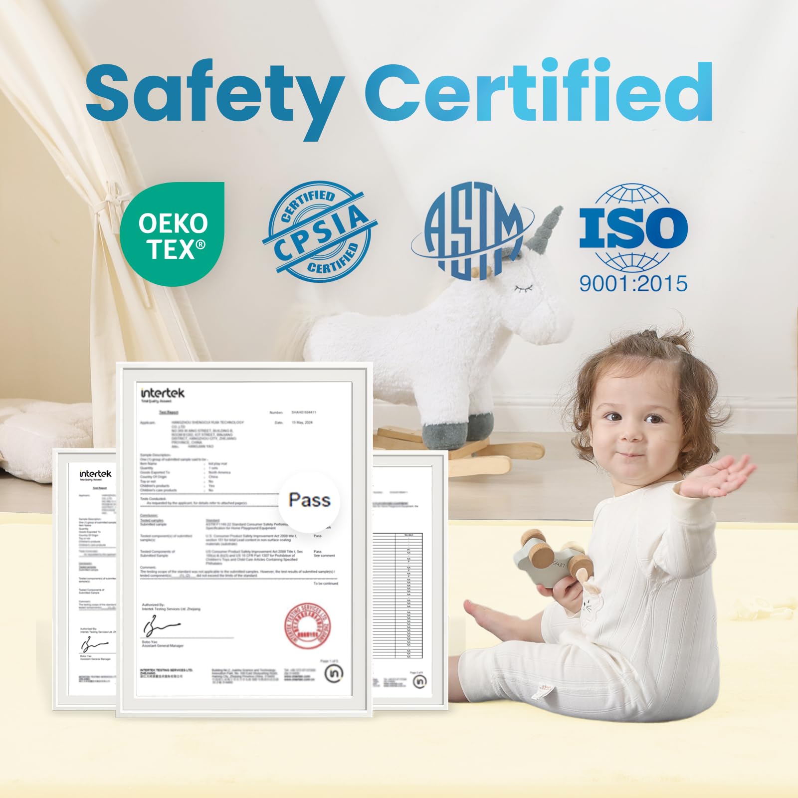 PaPaMat ultra-soft padding ivory cushion for gentle toddler transitions.