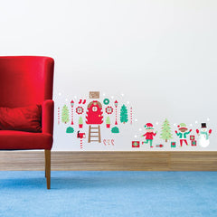 Paper Riot Co peel-and-stick wall decals demonstrating easy decoration