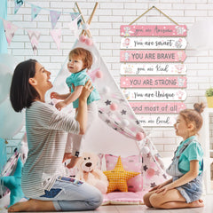Paquesta smooth-finish elephant decor with bright colors for kids' space.