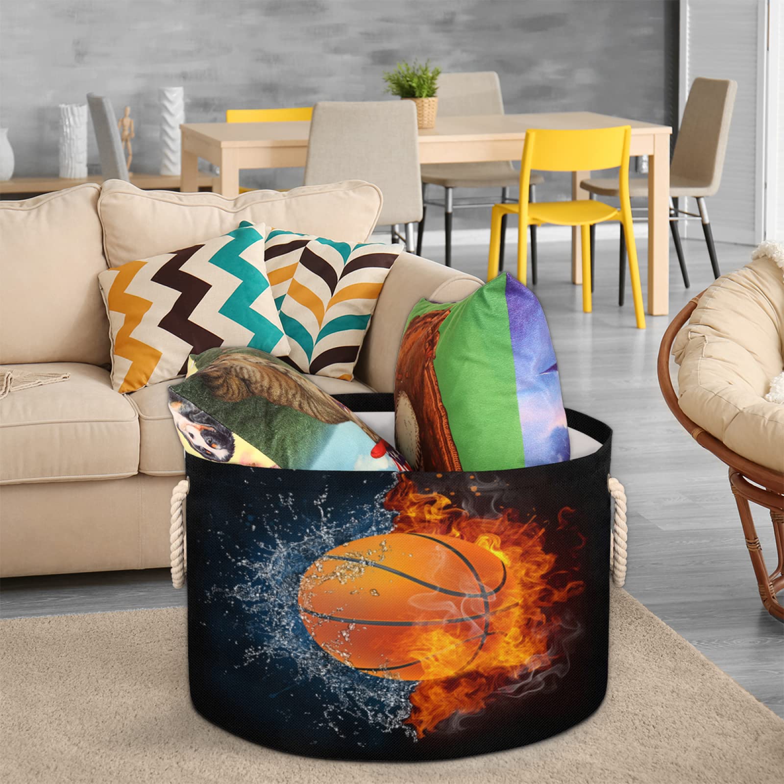 Pardick bedroom storage basket for tidy clothes and accessories.