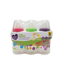Parent's Choice BPA Free Bottles 5 oz 3-pack for safe feeding on the go