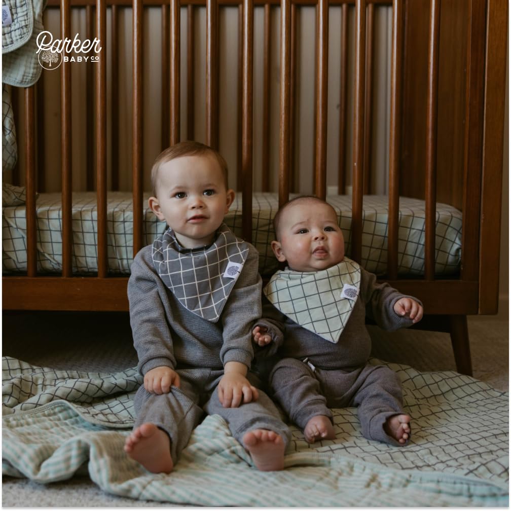 Parker Baby Co. all-season comfort sheet offers lightweight warmth year-round.