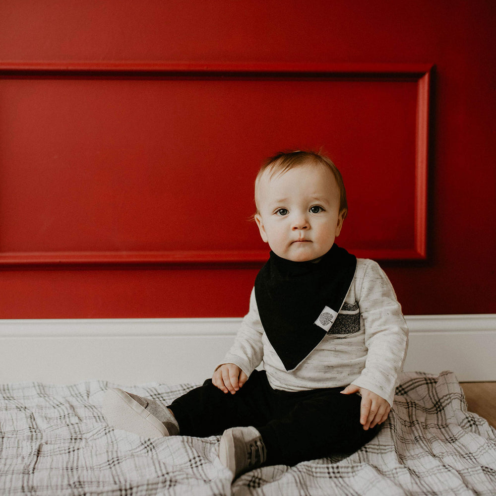Parker Baby Co. bandana bibs make a gift-ready option for baby showers.