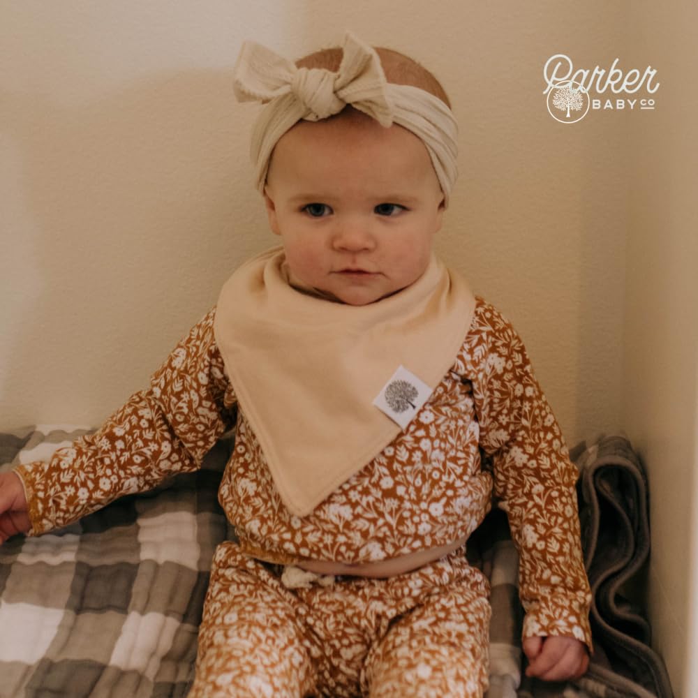 Parker Baby Co. butterfly bandana bib ideal daily essential for busy caregivers