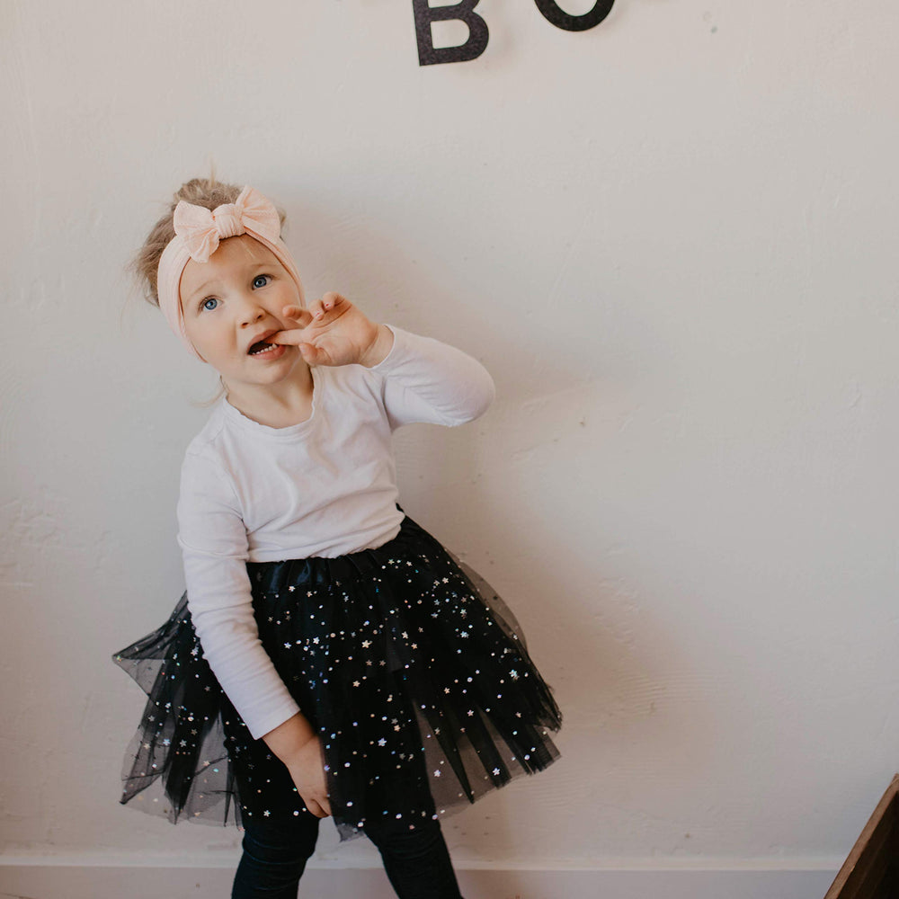 Parker Baby Co. close-knit design delivers a handcrafted feel to outfits.