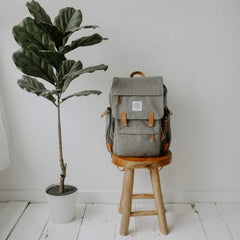 Parker Baby Co. Diaper Backpack with stroller straps supports hands-free errands.
