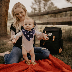 Parker Baby Co. wipeable interior withstands daily messes during travel