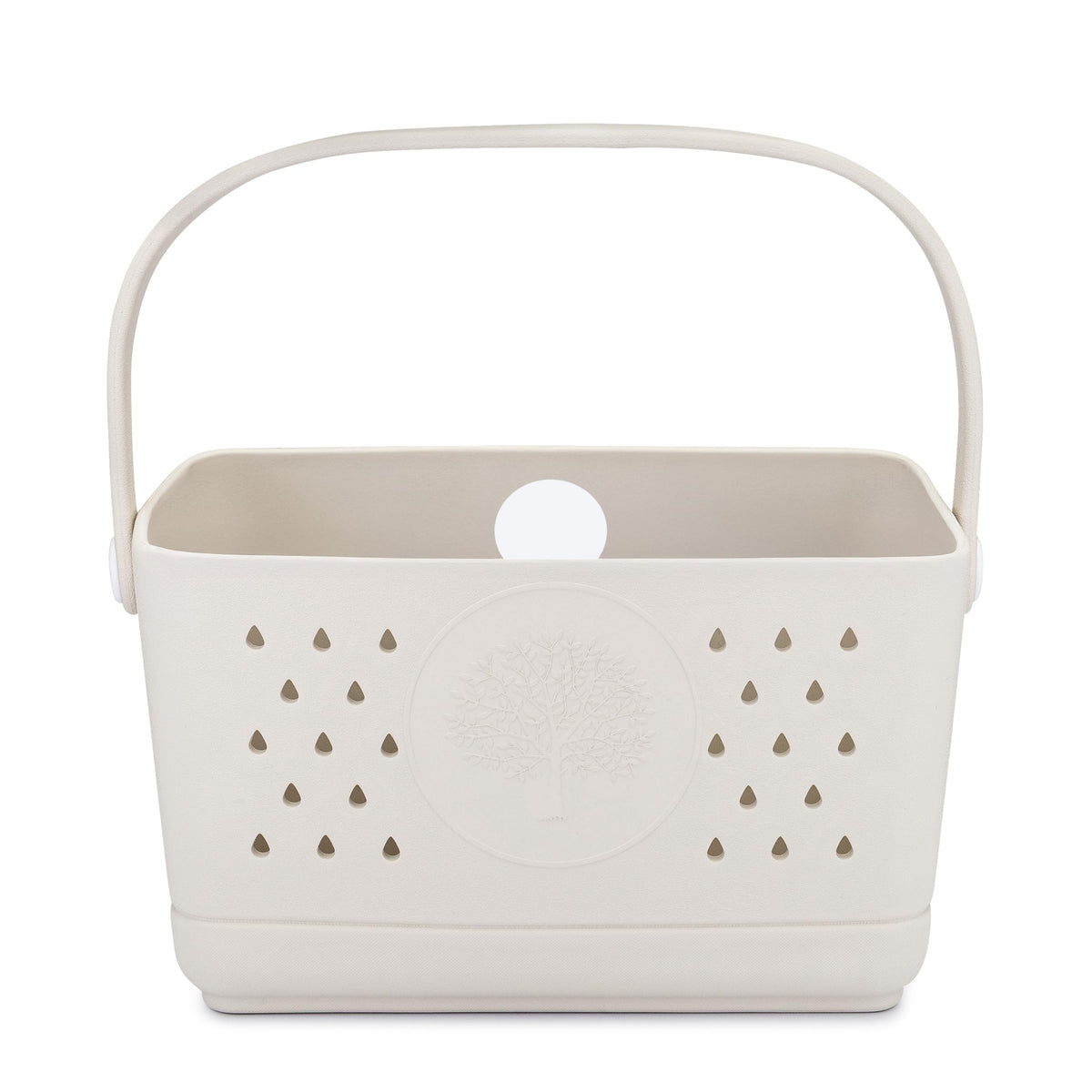 Parker Baby Co. Large Bath Caddy front view keeps bath toys organized and accessible.