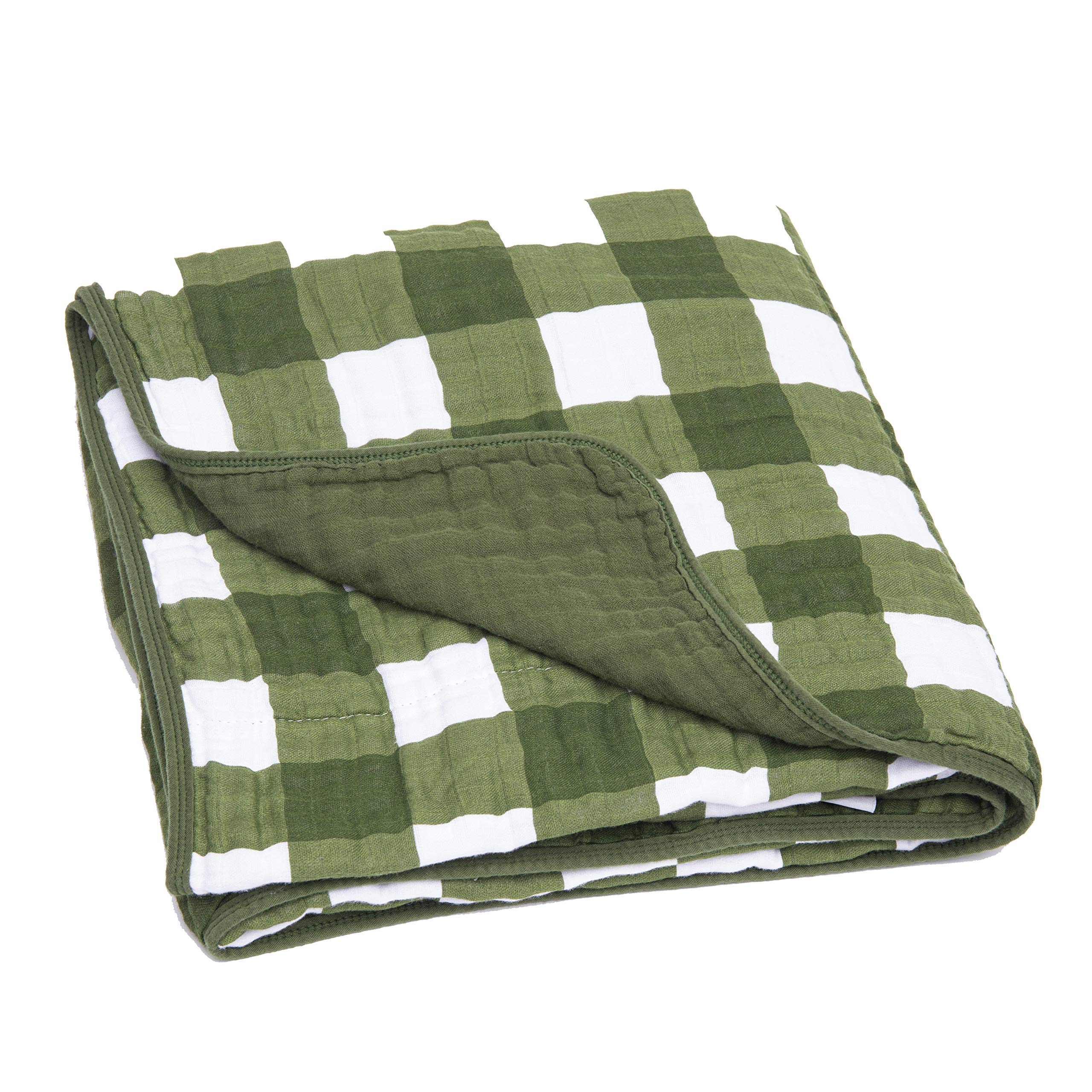 Parker Baby Co muslin blanket soft close-up shows buttery-soft fabric ideal for year-round comfort