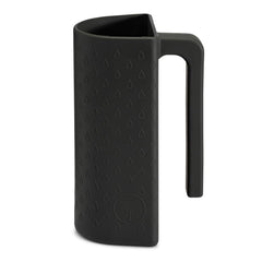 Parker Baby Co. rinse cup shows soft silicone for gentle baby rinses.