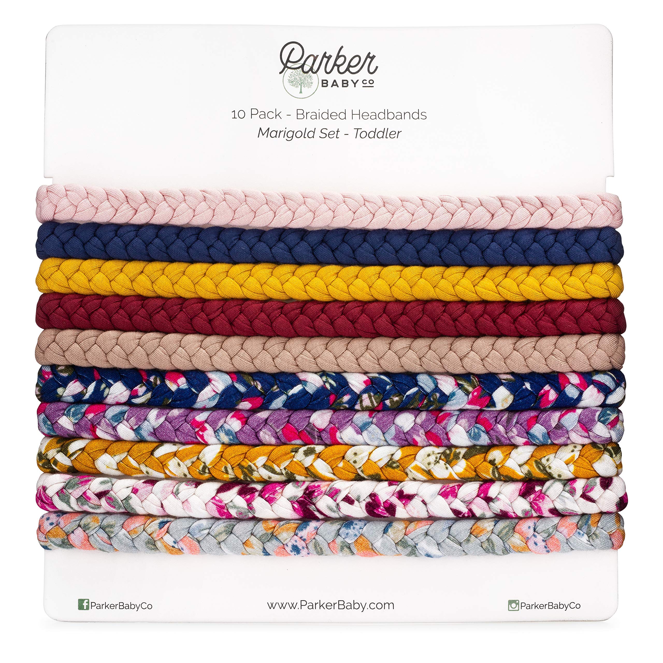 Parker Baby Co. marigold headbands encourage coordinated outfits and photos.
