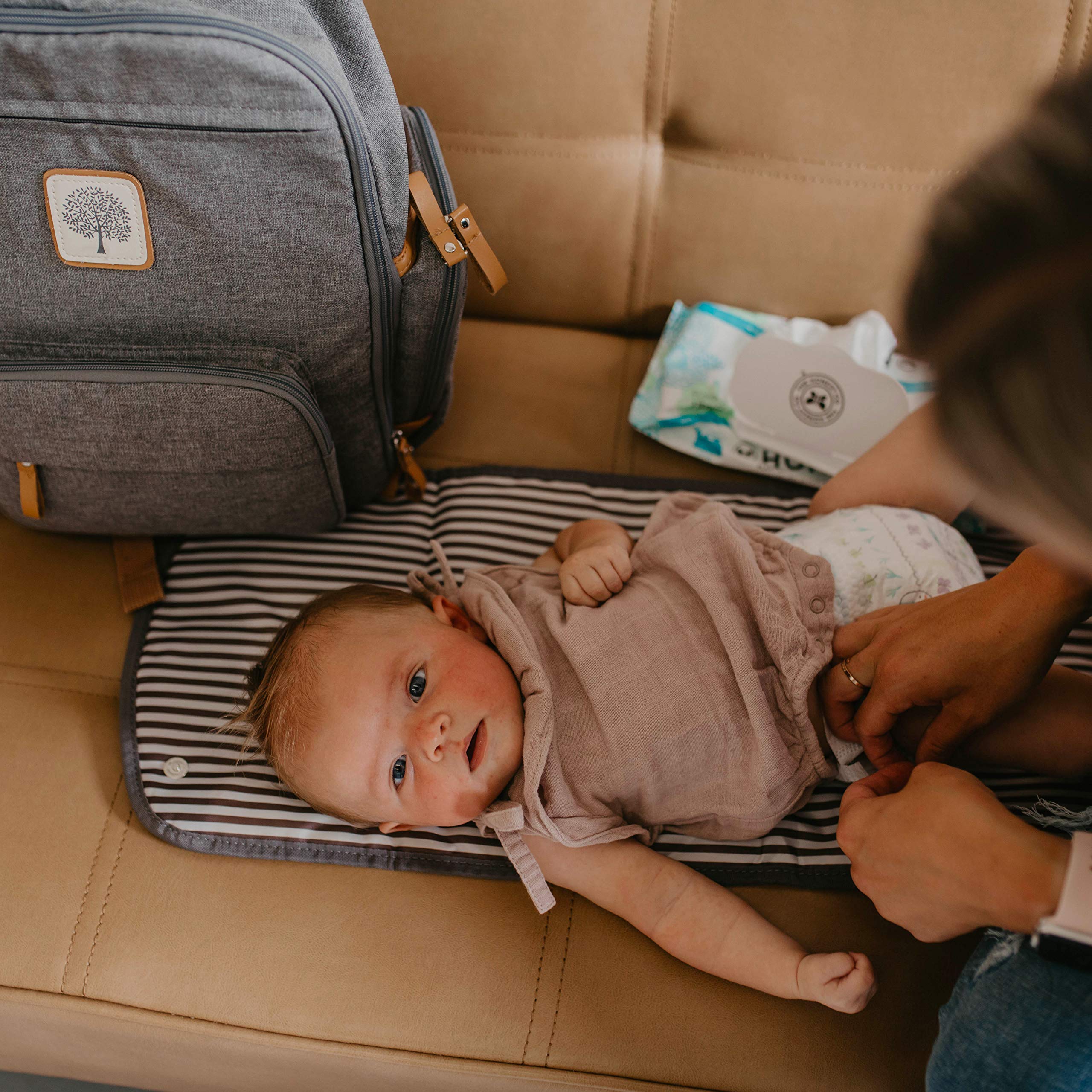 Parker Baby Co travel-friendly-changing-pad suitable for varied surfaces