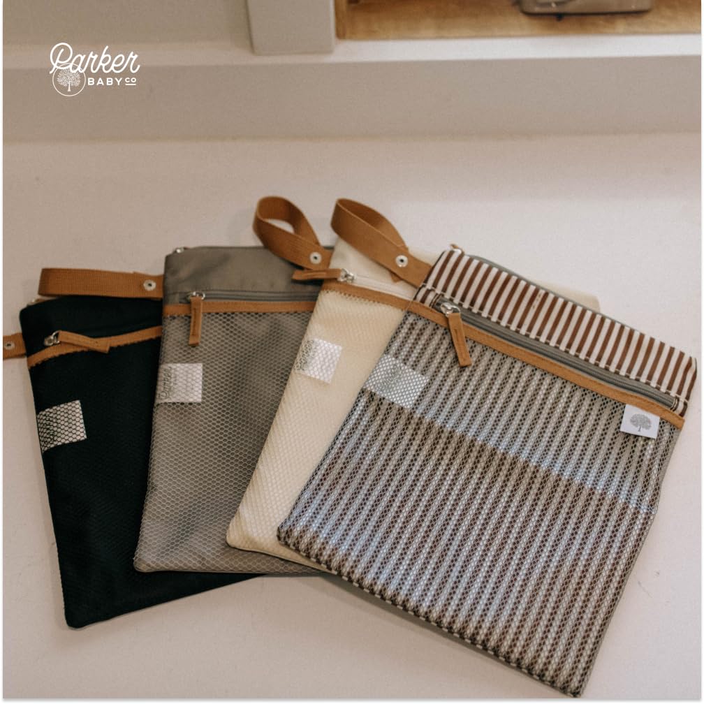 Parker Baby Co. wet-dry bag birch bag matching design adds coordinated style