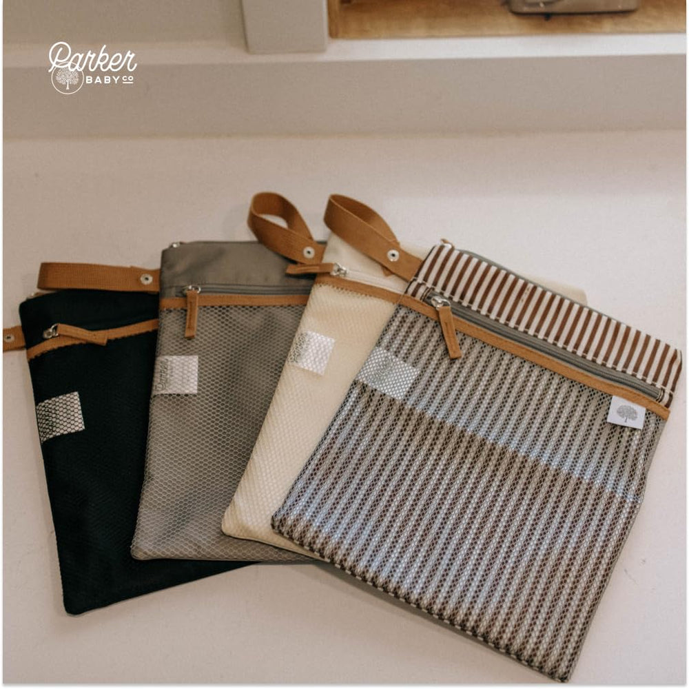 Parker Baby Co. wet-dry bag birch bag matching design adds coordinated style