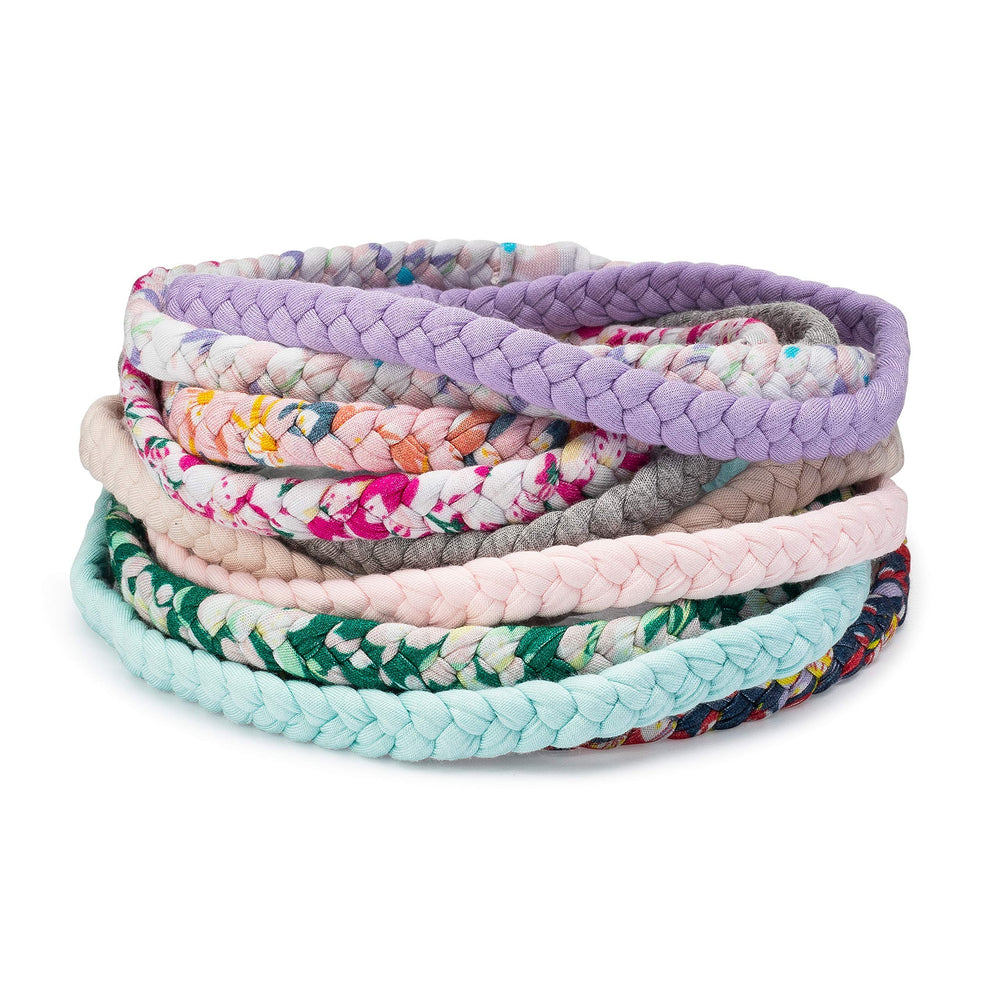 Parker Baby Co. Wildflower headband stretchy fit for growing hair during daily play.