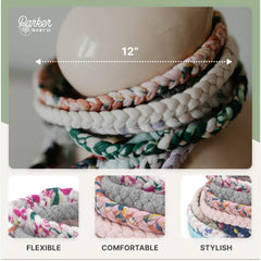 Parker Baby Co. Wildflower headbands easy-on design secures without fuss.