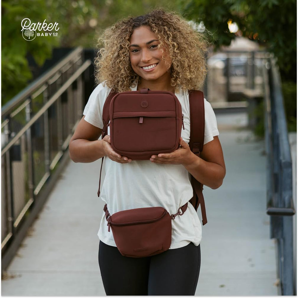 Parker Baby Drift travel-ready cooler demonstrates compact, lightweight design
