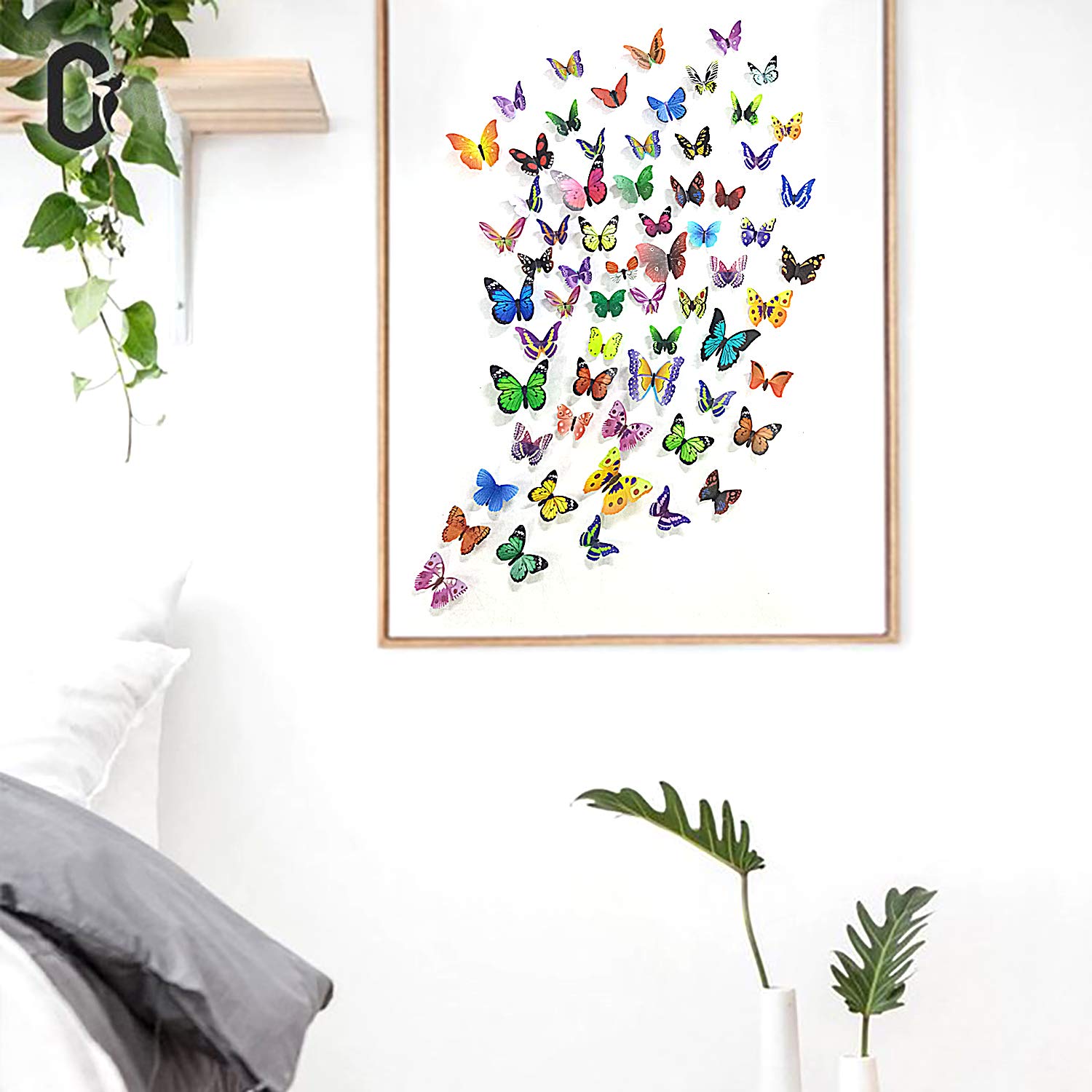PARLAIM diy butterfly wall art helps craft unique shapes