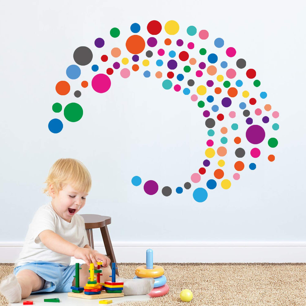 PARLAIM three-sizes polka dots enable flexible pattern design