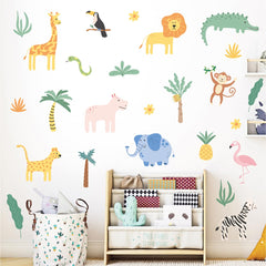 PartyGarden elephants wall sticker adds friendly safari vibes to bedrooms