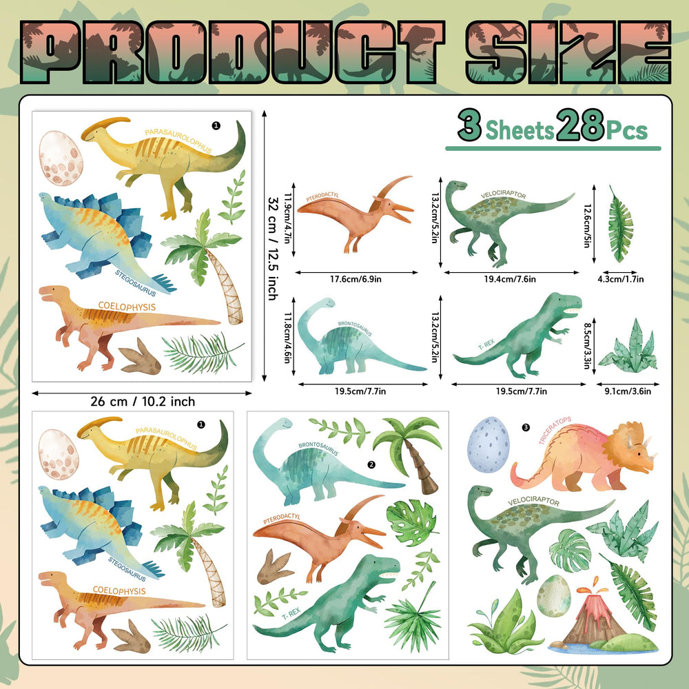 PartyGarden dino eggs and plants stickers spark curiosity and exploration