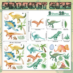 PartyGarden dino eggs and plants stickers spark curiosity and exploration