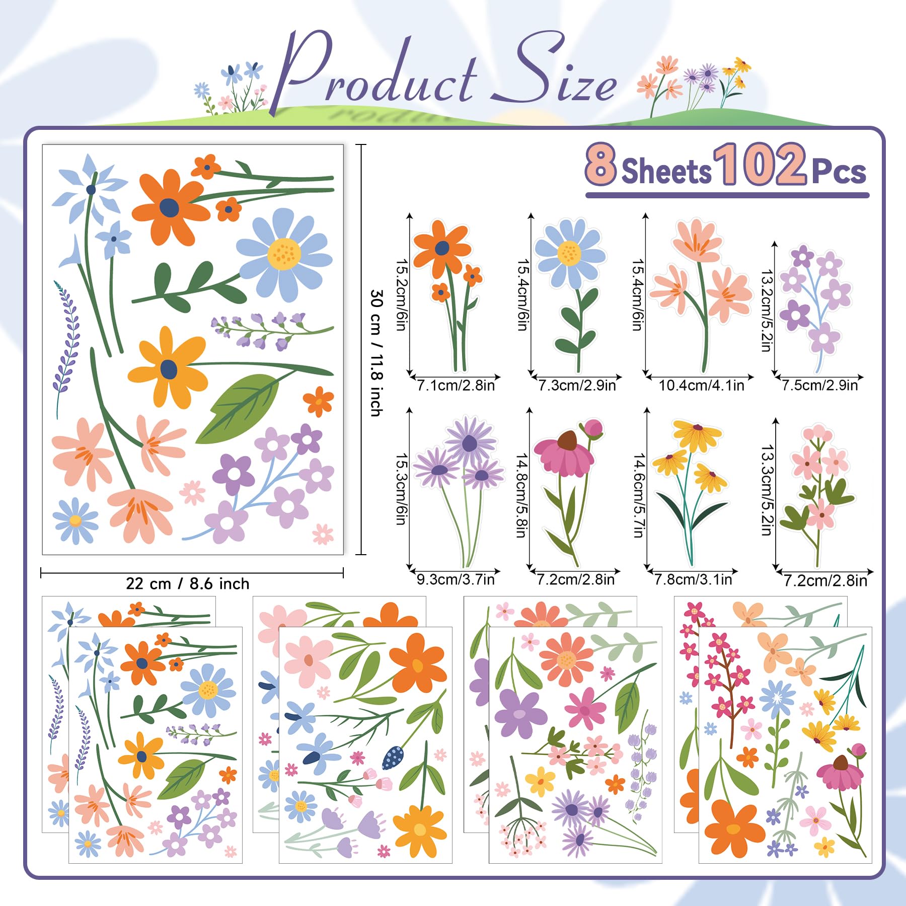 PartyGarden durable finish keeps colors bright on walls.