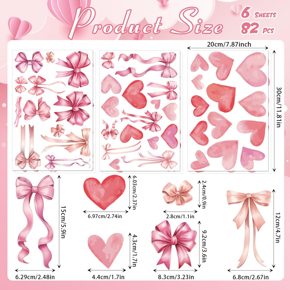 PartyGarden pink bow decor suited for girls room and Valentine's themes