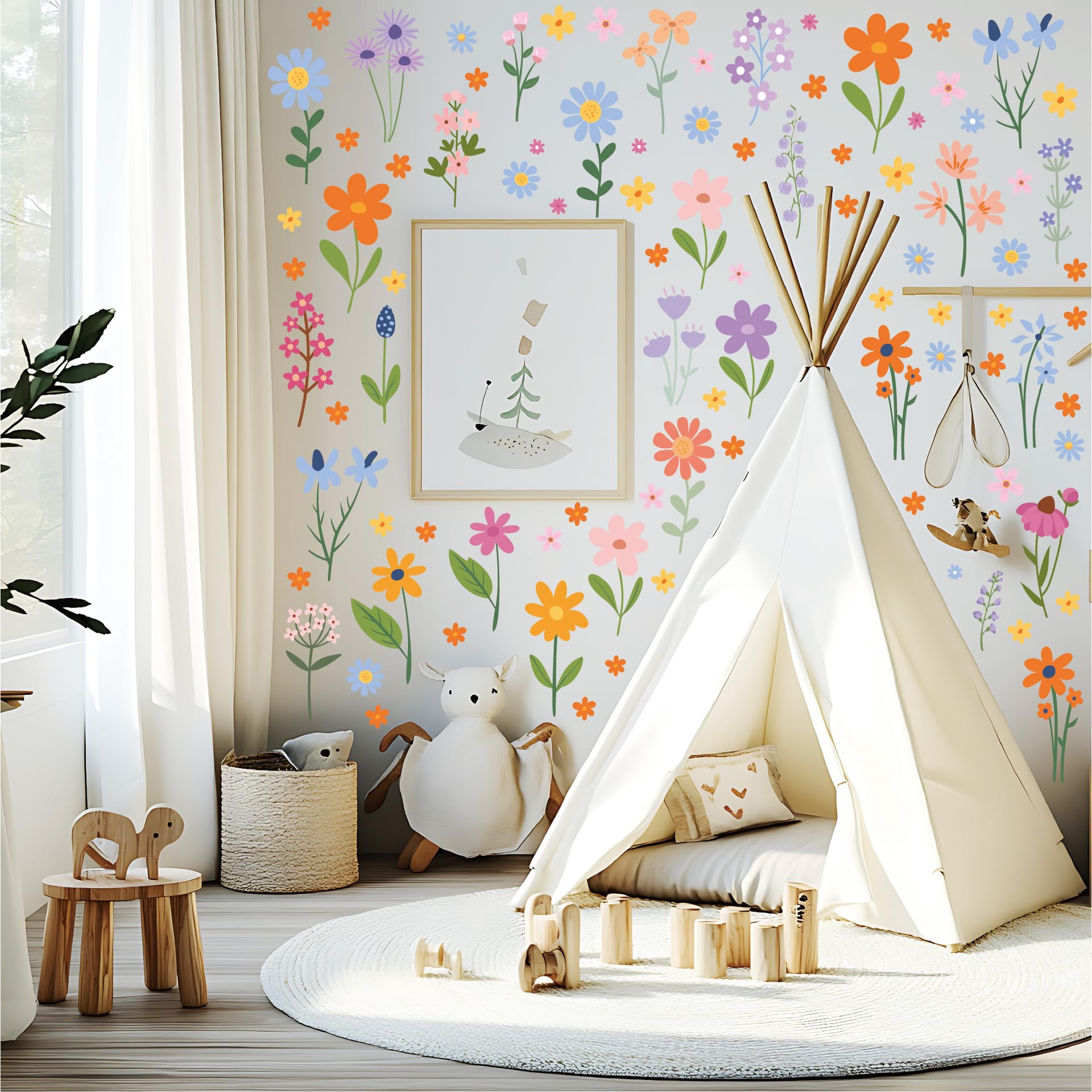 PartyGarden self-adhesive vinyl material promises durable, fade-resistant wall decals.