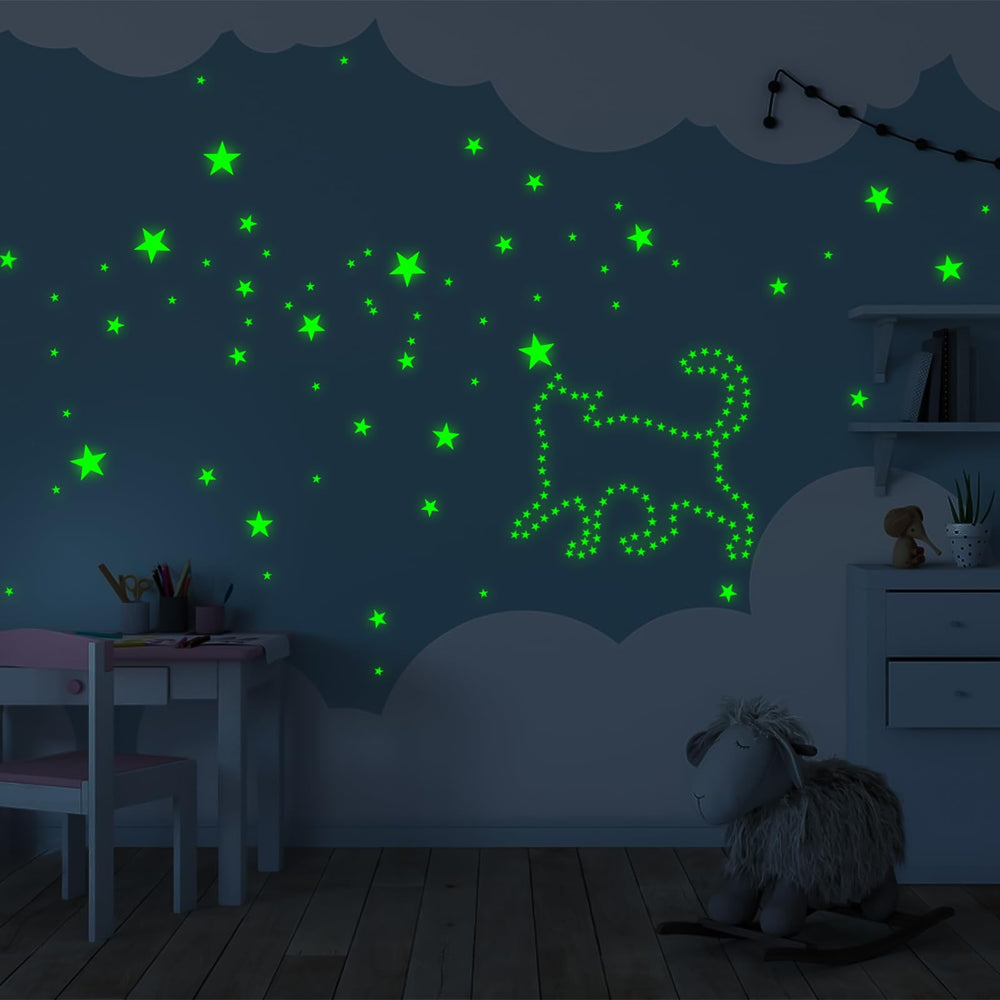 PartyGarden star sizes variety highlights ceiling or wall accents with customizable glow.