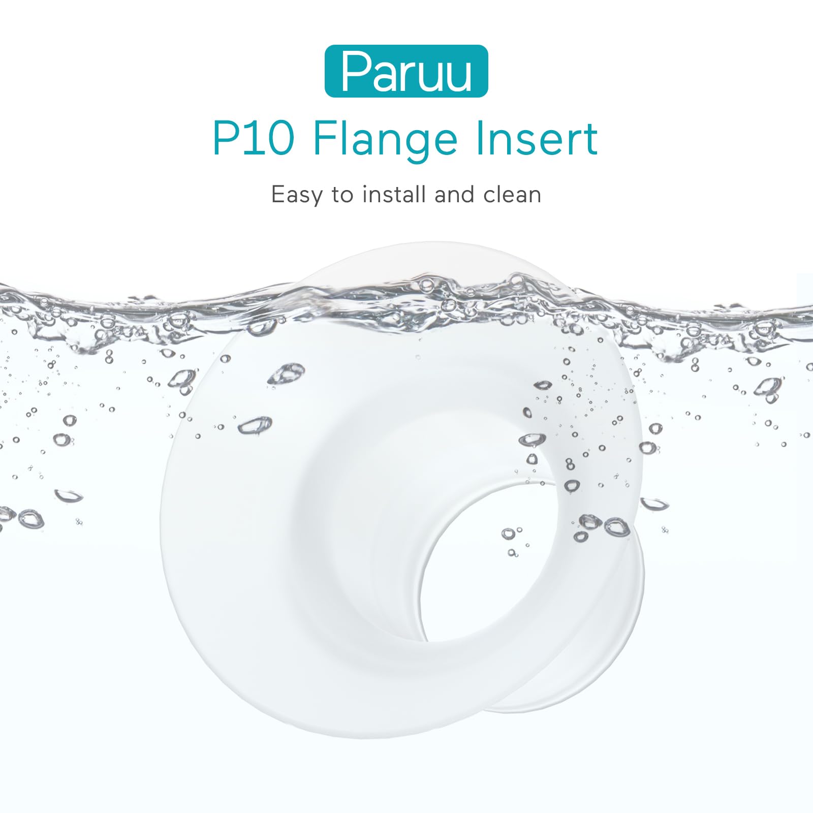 Paruu BPA-free silicone ensures safe breast milk contact and easy sterilization