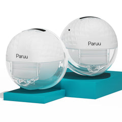 Paruu P10 wearable breast pump in bra for discreet pumping during errands
