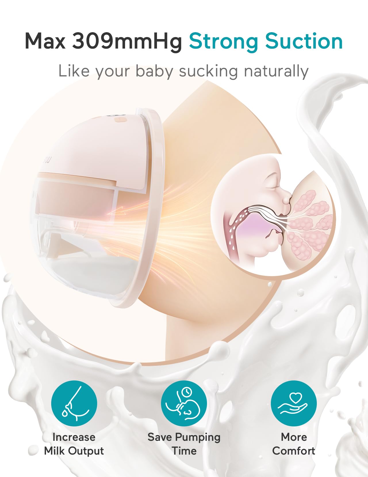 Paruu P16 weighs 240g, compact wearable design for all-day use