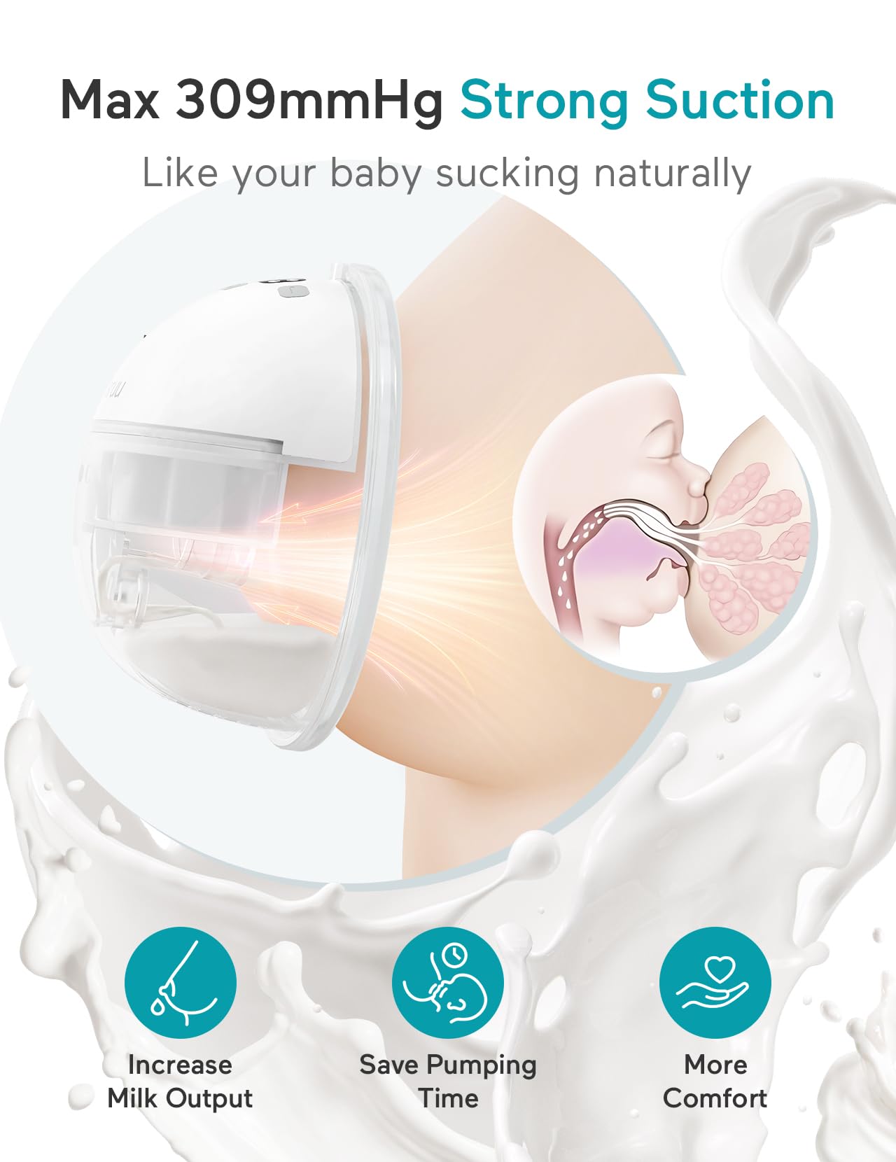 Paruu P16 ultra-lightweight design weighs 240g for discreet wear.