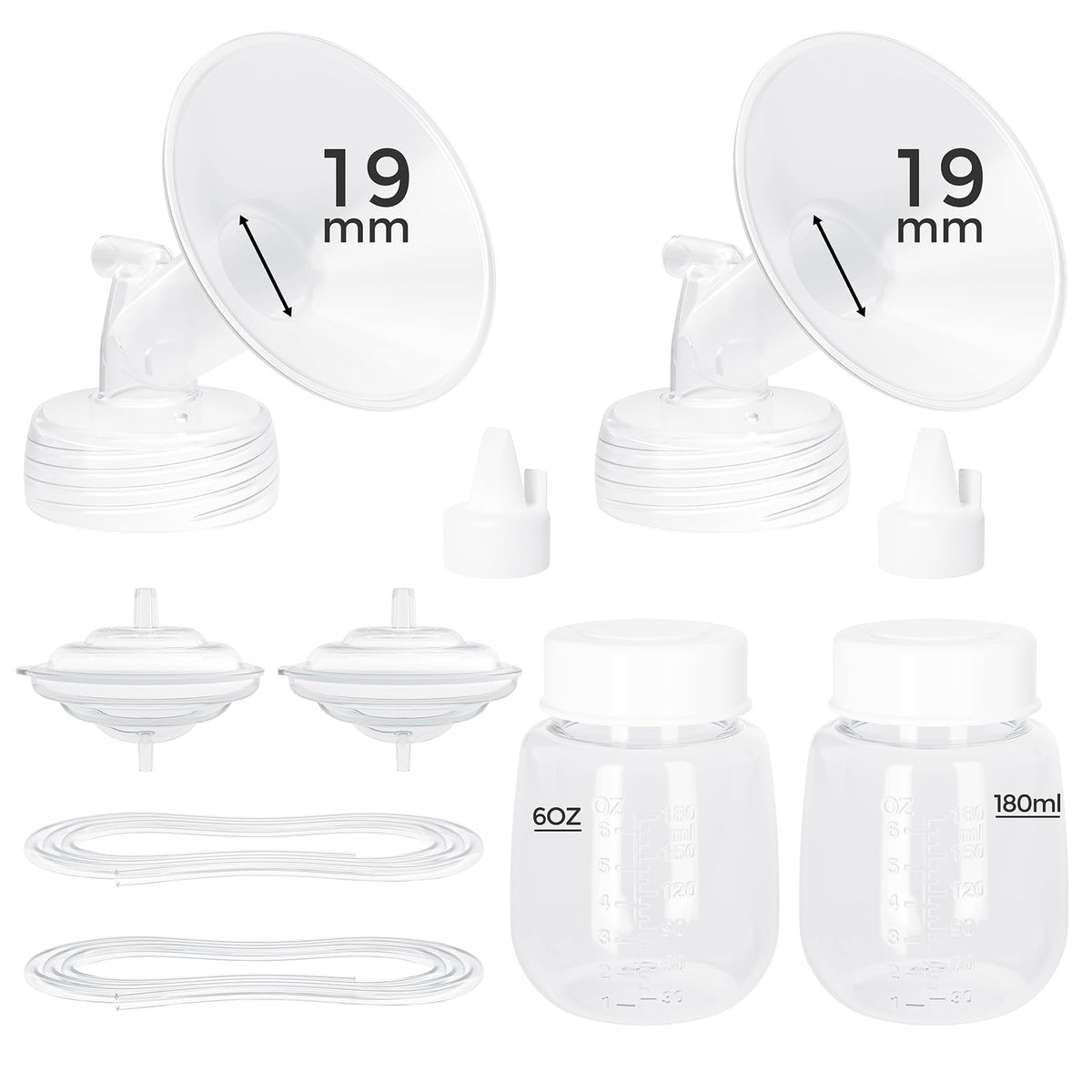 Paruu Spectra-compatible pump parts with 19mm flanges for reliable pumping