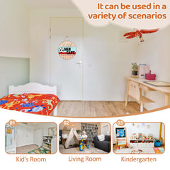 Patcate Football-wall-decor for boys' room creates a sporty vibe