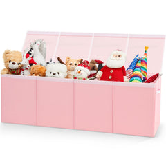Patelai Extra Large Toy Box lid open for easy toy sorting and access