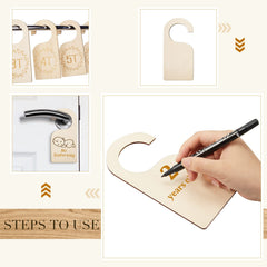 Patelai marker pen with divider helps label sections for easy finding.