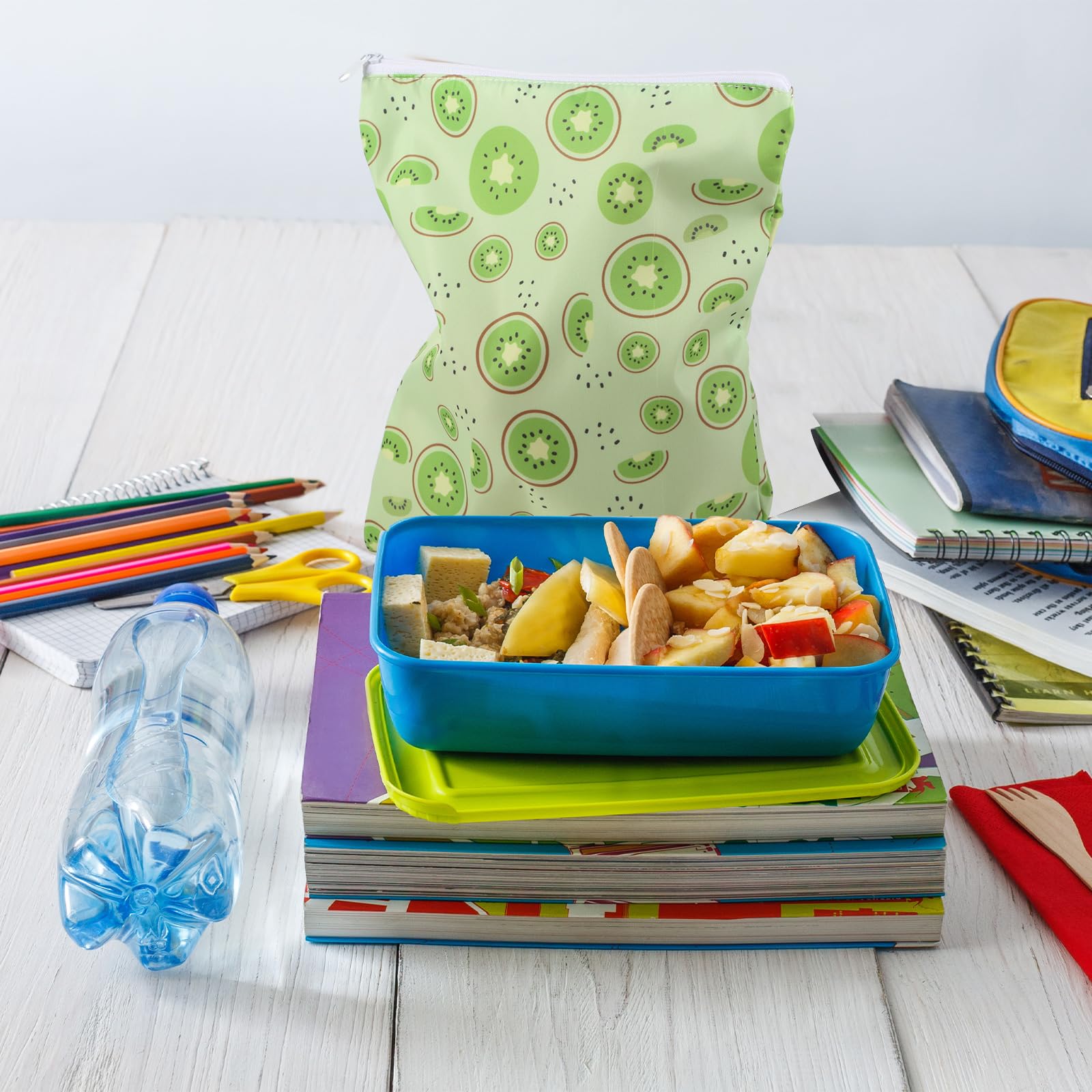 Paterr kid-lunch-ideas features colorful setup for easy packing