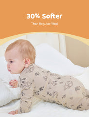 PATPAT Sunrise Haven fold-over mittens ensure secure, warm hands and feet.