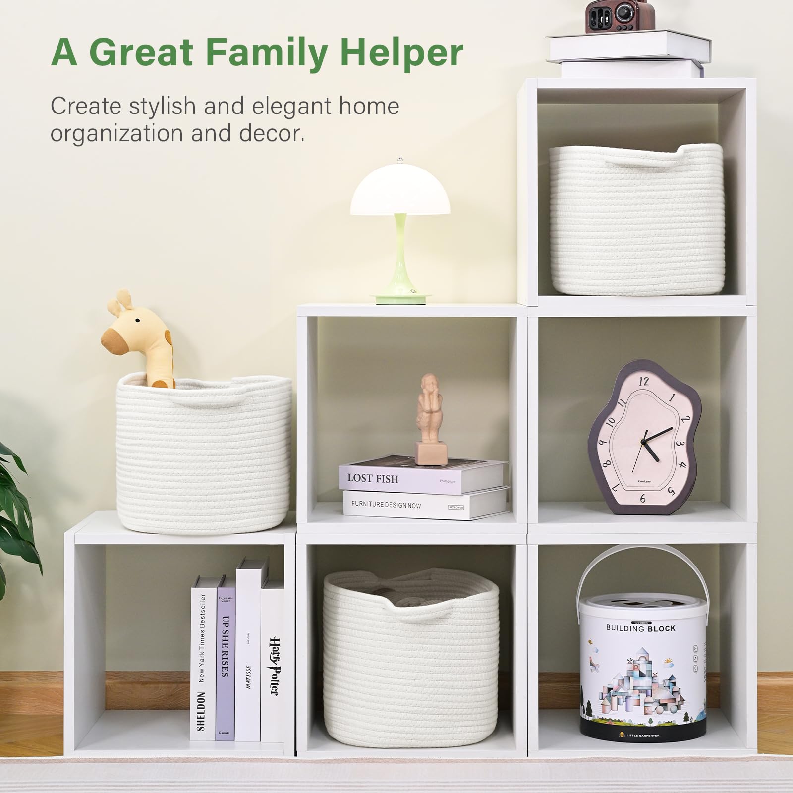 Patvingot basket gift-ready presentation adds charm to baby showers and housewarmings.