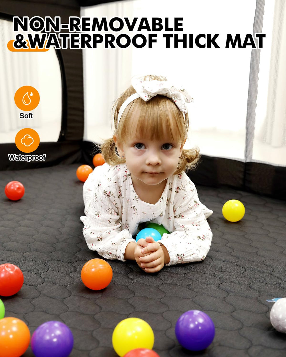 Patywaga foldable playpen setup demonstrates quick, tool-free assembly for on-the-go use.