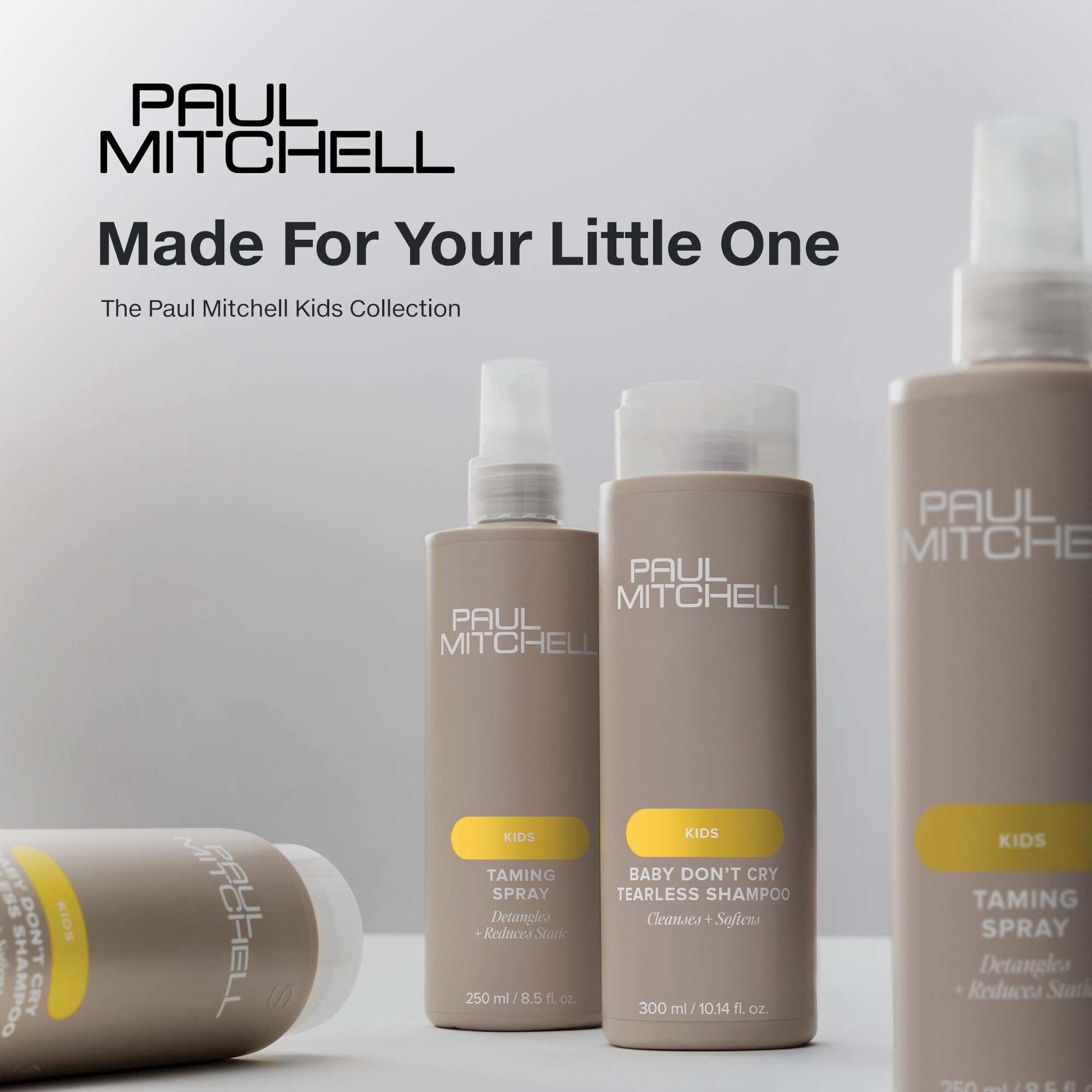 Paul Mitchell Baby Don't Cry chamomile coneflower extracts for calming soothing moment