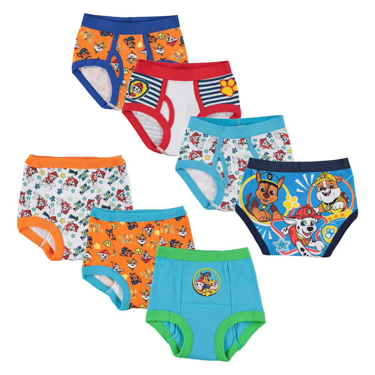 Paw Patrol potty training kit with soft training pants for comfortable practice