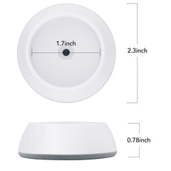 PAWOAH wall cup matte finish fixes gate securely with no wobble