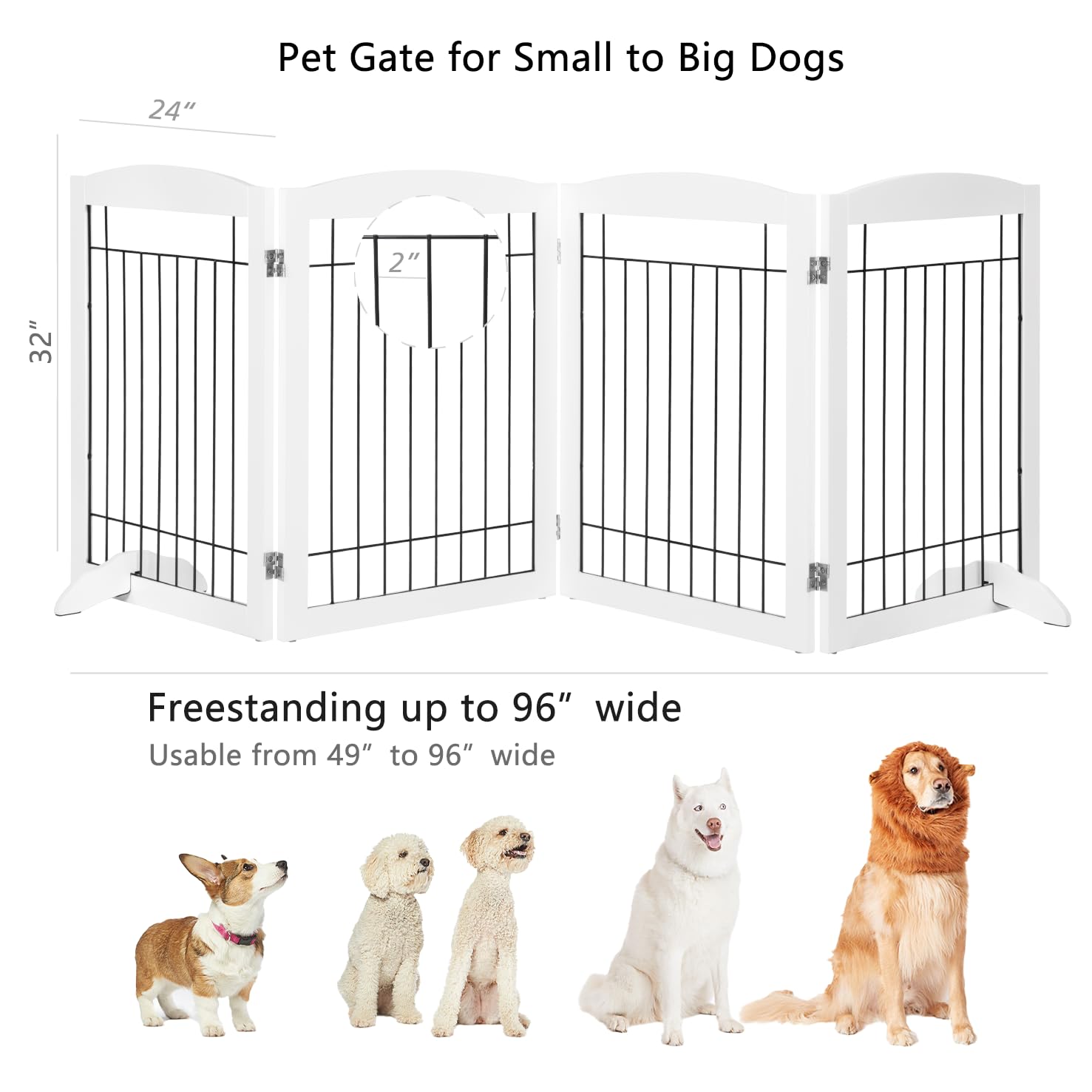 PAWLAND staircase application keeps pets contained on stairs safely.