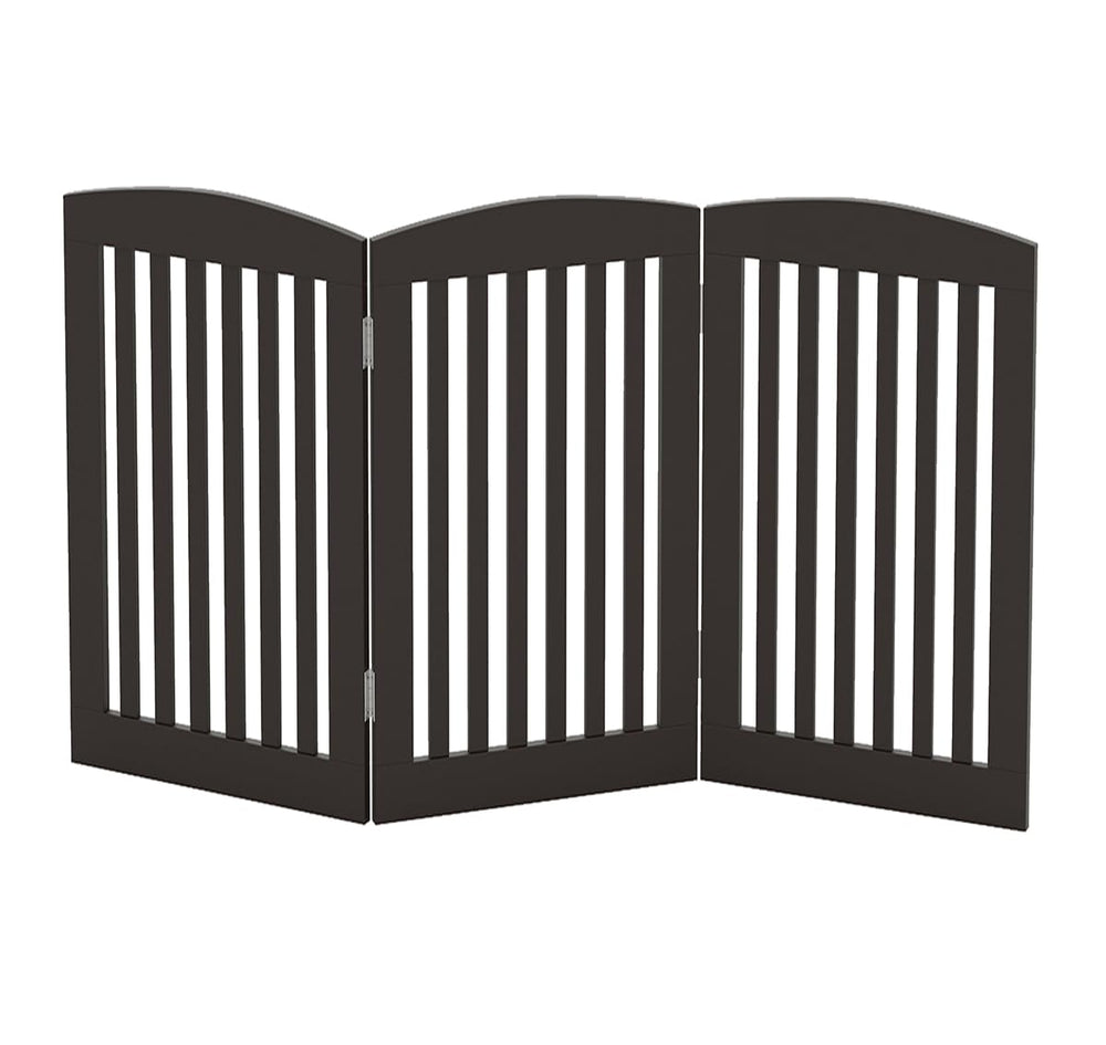 PAWLAND FSC-certified wood gate emphasizes sustainable design
