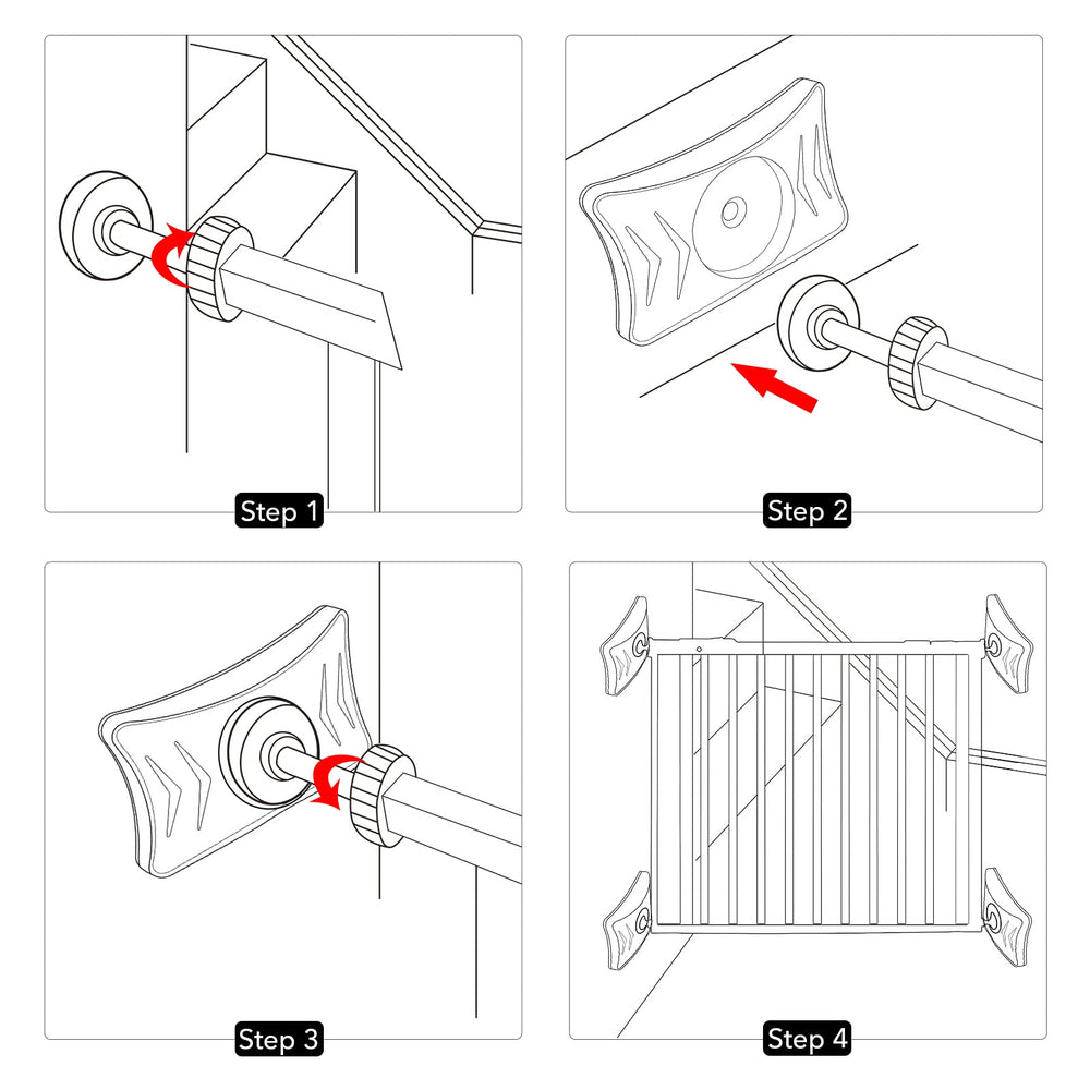 PAWOAH Smartfit pack helps protect walls in homes with pets and kids.