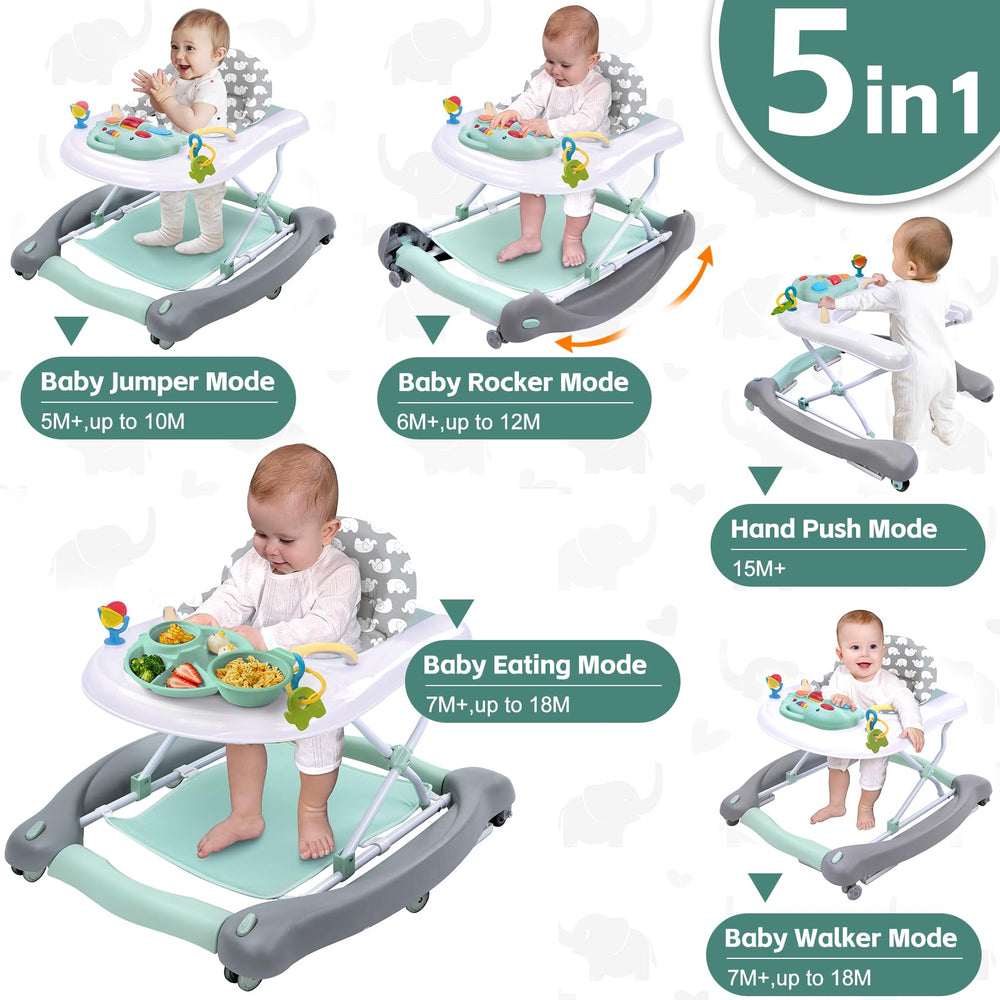 Pawtong 5-in-1 modes reveal versatile setup for growing babies.