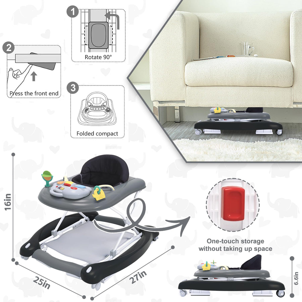 Pawtong-baby-walker-eating-table demonstrates stable snacks and interactive moments.